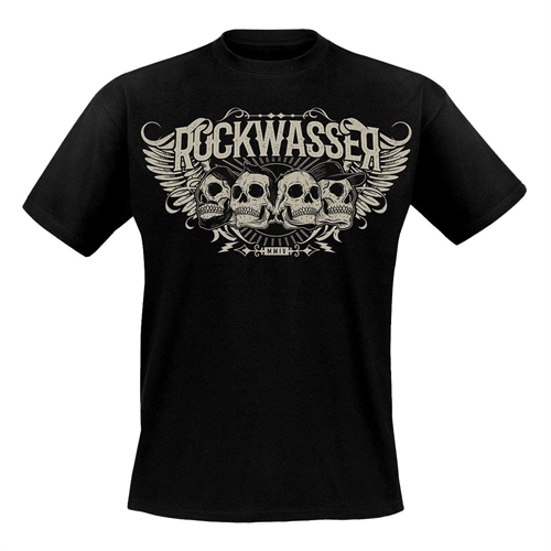 Rockwasser – Totenkopf, T-Shirt