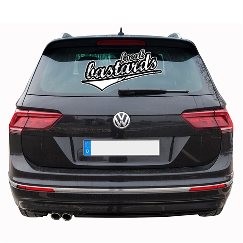 Local Bastards – Classic, Heckscheibenaufkleber