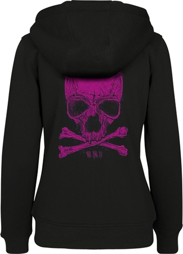 BadAss Bastards - Skull, Girlie Zipper