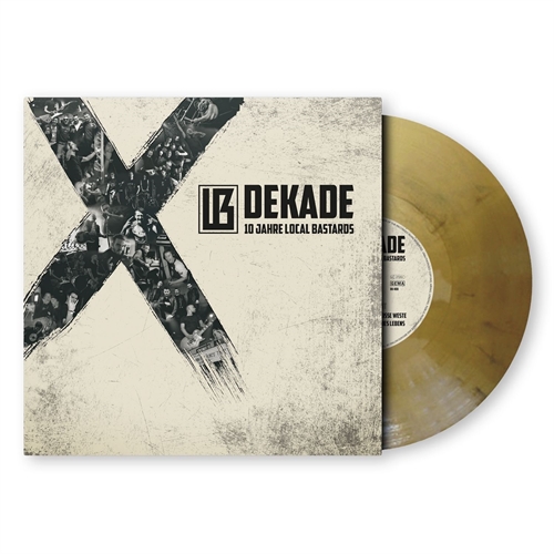 Local Bastards - DEKADE, ltd. gold/black marbled Vinyl