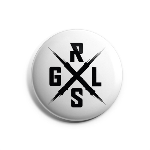 Grenzenlos – Button, Kurzlogo