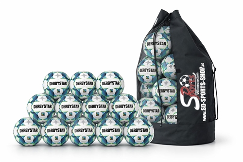 Derbystar - Gamma TT v20, 12er Ball+sack, Bundle