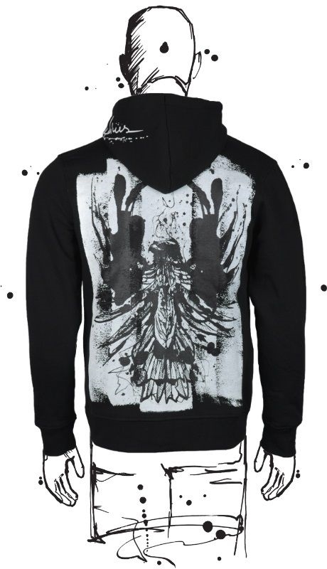 Amoklines - Be Free, Kapuzenjacke
