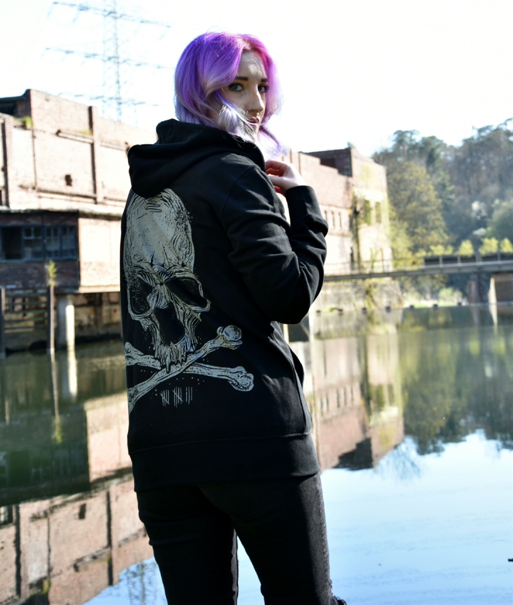 BadAss Bastards - Skull, Zipper