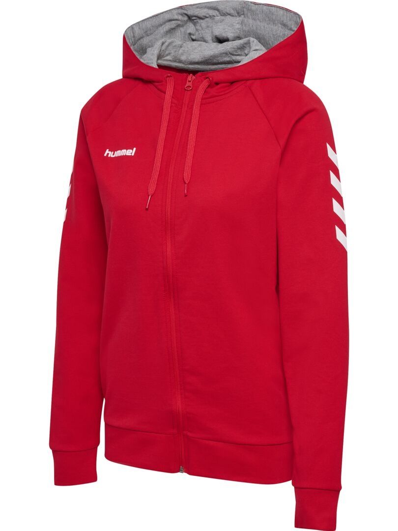 HUMMEL - hmlGO Cotton ZIP Hoodie Woman, Pullover