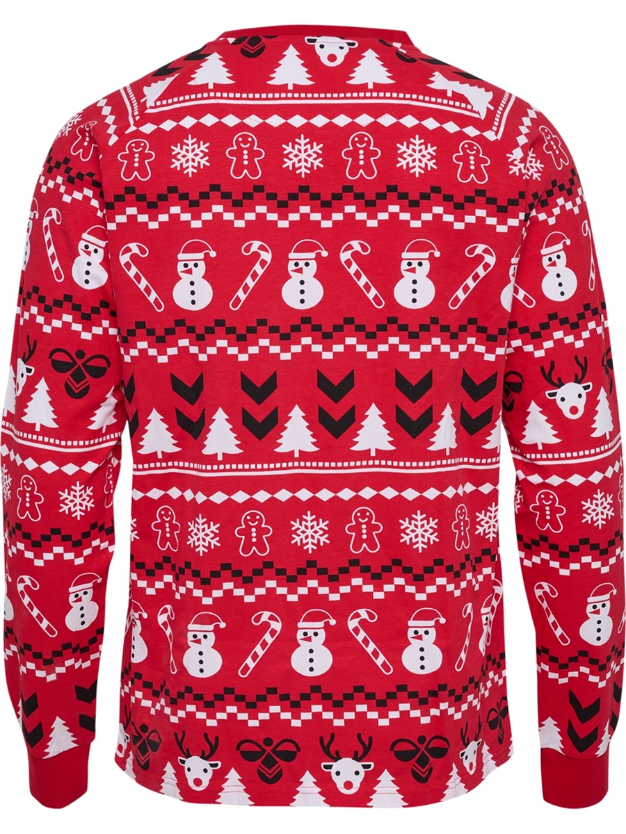 HUMMEL - Christmas Pyjama Unisex, Oberteil & Hose
