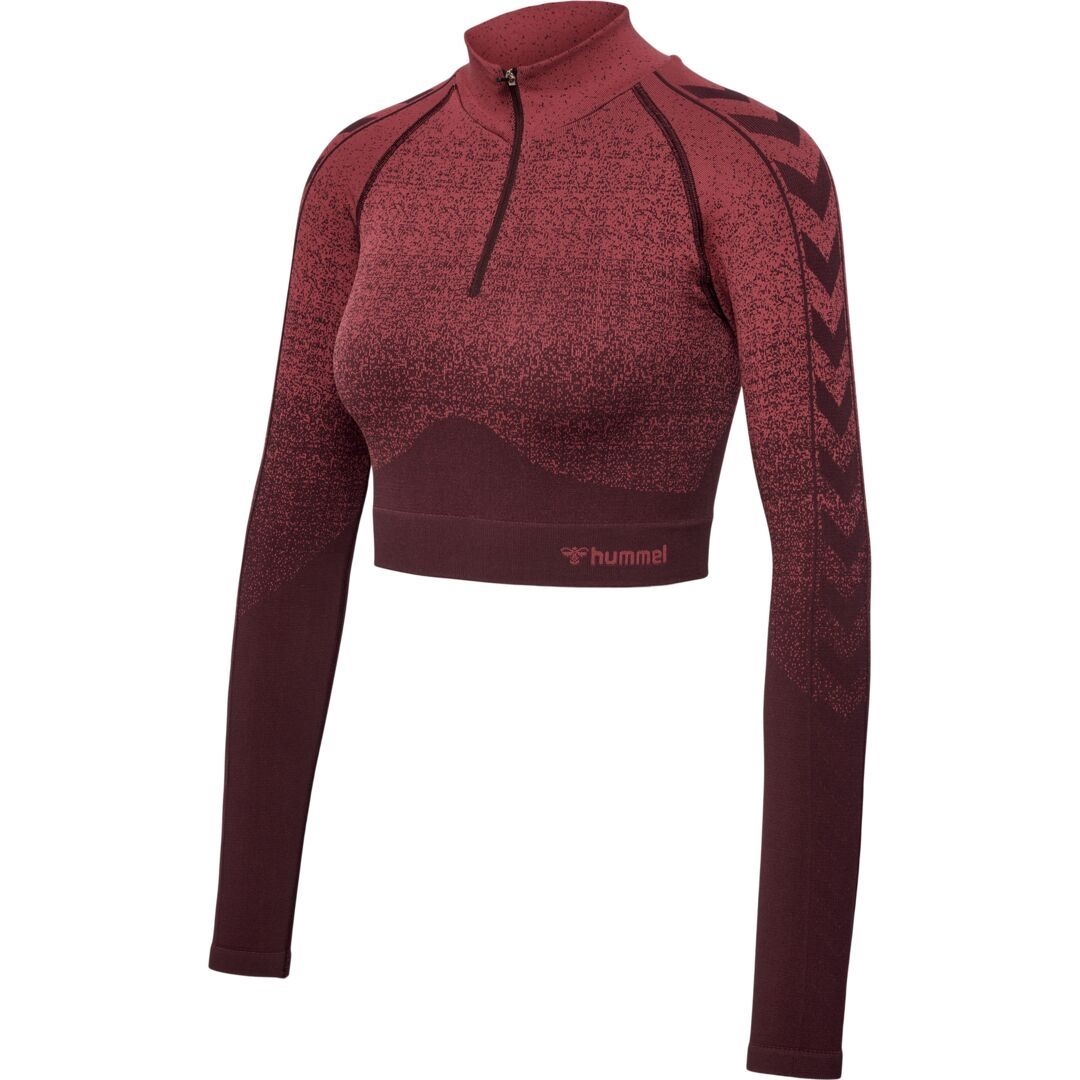 Hummel - hmlMT FADE SEAMLESS HALF ZIP
