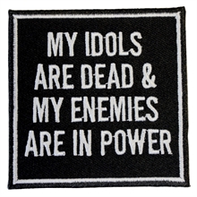 My idols are dead - Aufn�her