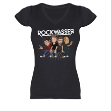 Rockwasser - Scheiss, Girl V-Neck