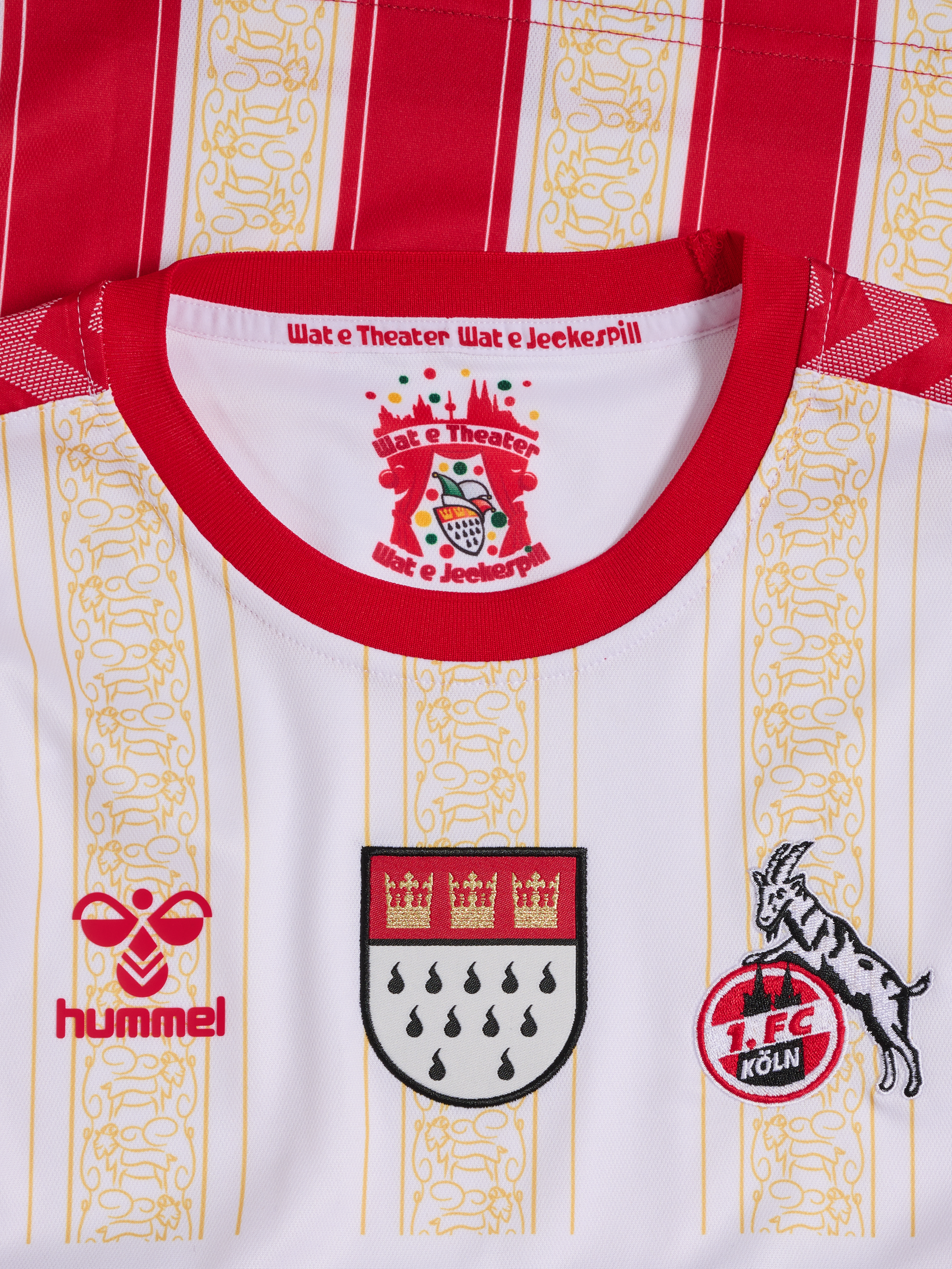 Hummel - 1. FC K�ln Karneval 23 Jersey S/S,Trikot